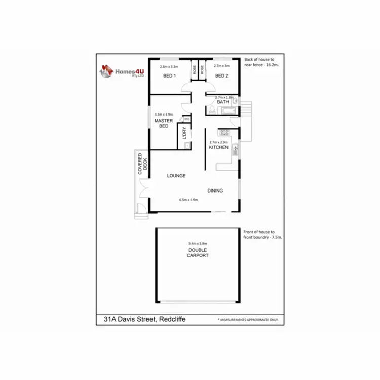 Floorplan of Homely house listing, 31 Davis Street, Redcliffe QLD 4020