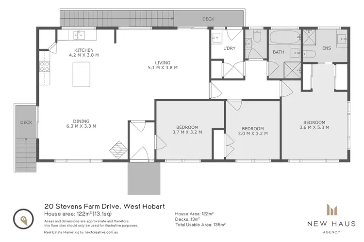Floorplan of Homely house listing, 20 Stevens Farm Drive, West Hobart TAS 7000