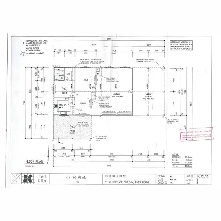 Floorplan of Homely house listing, 11 Heritage Outlook, River Heads QLD 4655