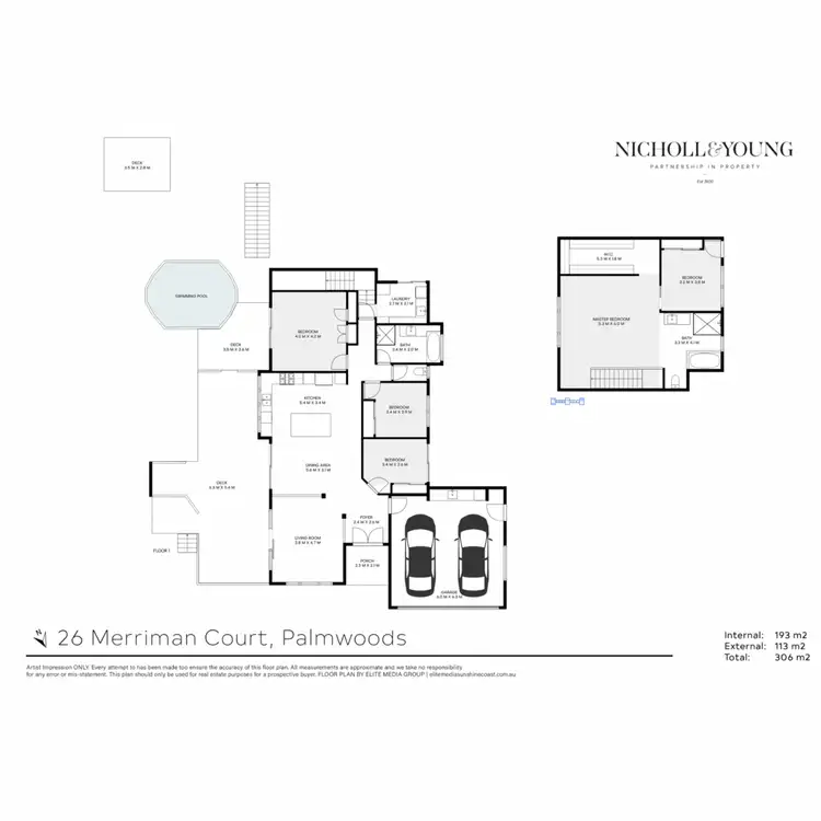 Floorplan of Homely house listing, 26 Merriman Court, Palmwoods QLD 4555