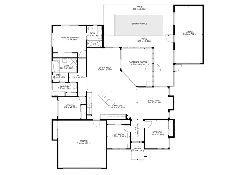 Floorplan of Homely house listing, 7 Belmonte Drive, Coral Cove QLD 4670