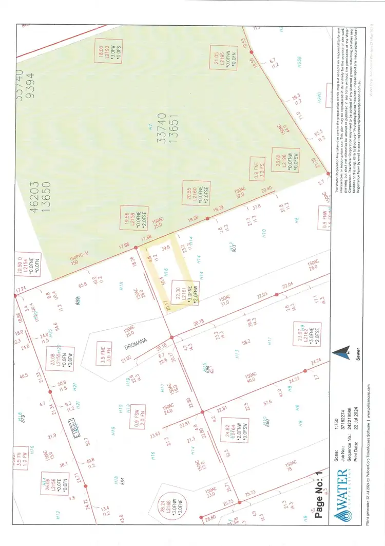Floorplan of Homely house listing, 16 Dromana Place, Craigie WA 6025