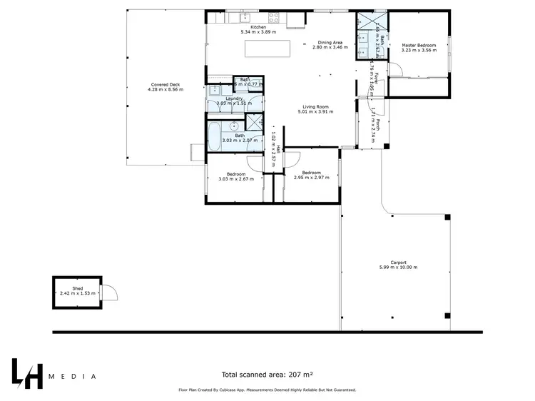 Floorplan of Homely house listing, 44 Glen Nevis Street, Mansfield QLD 4122