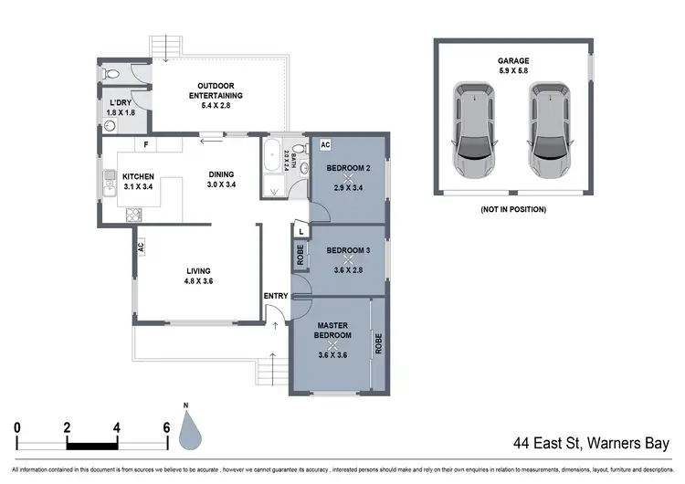 Floorplan of Homely house listing, 44 East Street, Warners Bay NSW 2282