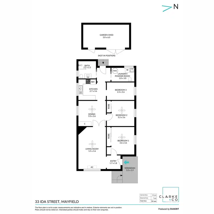 Floorplan of Homely house listing, 33 Ida Street, Mayfield NSW 2304