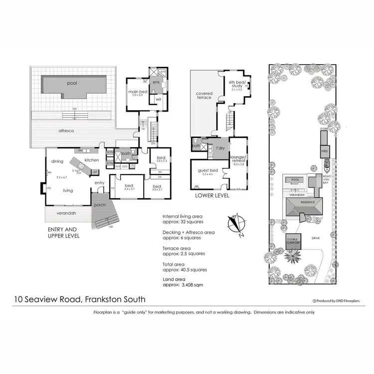Floorplan of Homely house listing, 10 Seaview Road, Frankston South VIC 3199