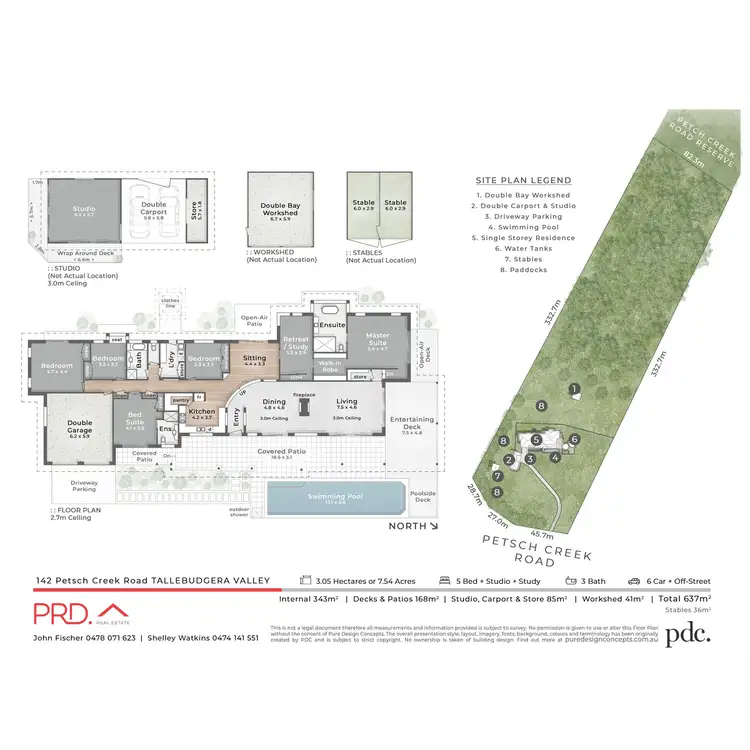 Floorplan of Homely rural property listing, 142 Petsch Creek Road, Tallebudgera Valley QLD 4228