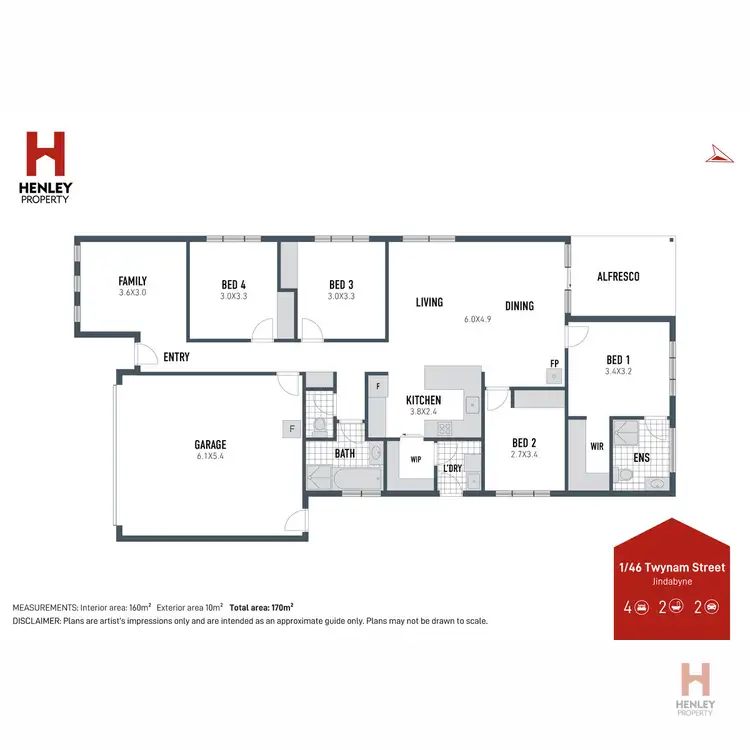 Floorplan of Homely house listing, 1/46 Twynam Street, Jindabyne NSW 2627