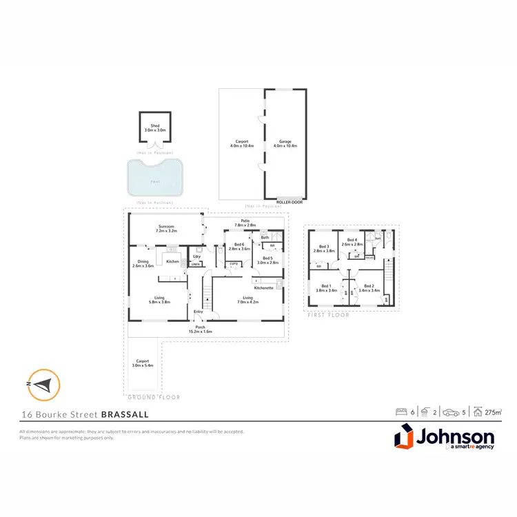 Floorplan of Homely house listing, 16 Bourke Street, Brassall QLD 4305