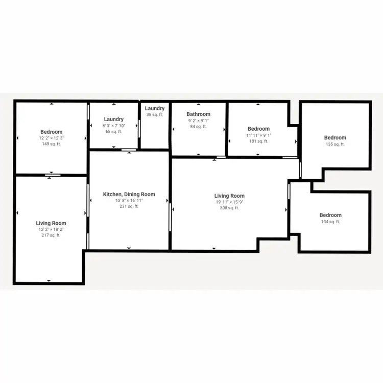Floorplan of Homely house listing, 53 Bridge Street, Gunnedah NSW 2380