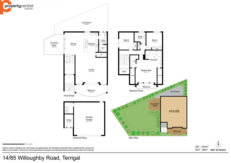Floorplan of Homely townhouse listing, 14/85-89 Willoughby Road, Terrigal NSW 2260