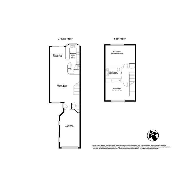Floorplan of Homely townhouse listing, 24/382 Handford Road, Taigum QLD 4018