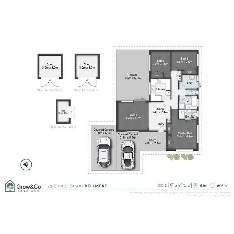 Floorplan of Homely house listing, 23 Sittella Street, Bellmere QLD 4510