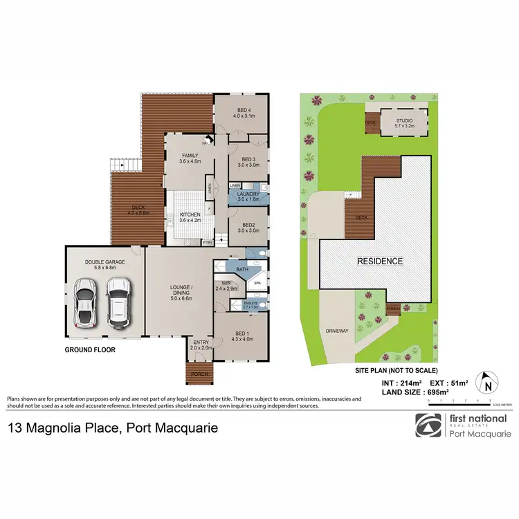 Floorplan of Homely house listing, 13 Magnolia Place, Port Macquarie NSW 2444