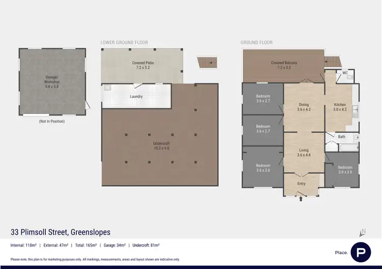Floorplan of Homely house listing, 33 Plimsoll Street, Greenslopes QLD 4120