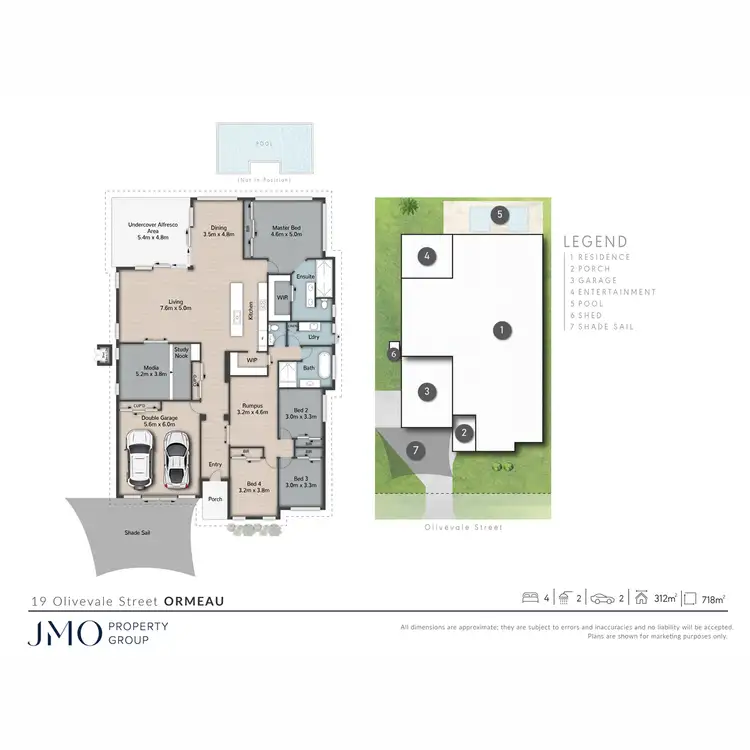 Floorplan of Homely house listing, 19 Olivevale Street, Ormeau QLD 4208