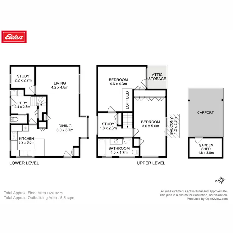 Floorplan of Homely unit listing, 2/7 Celery Top Drive, Kingston TAS 7050