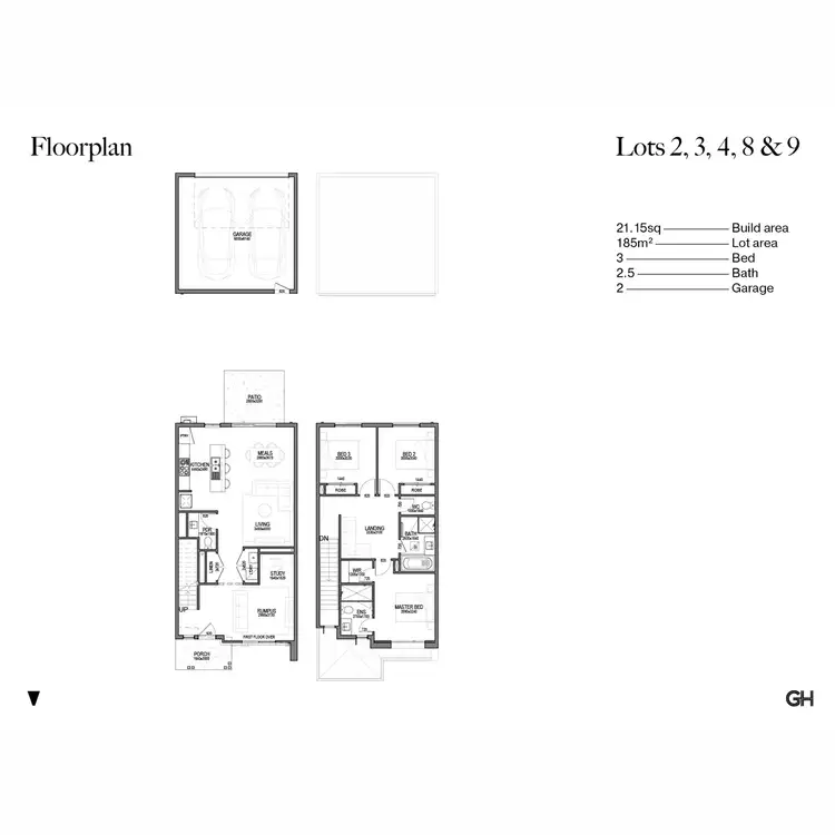 Floorplan of Homely townhouse listing, Lot 4 Cormorant Way, Torquay VIC 3228