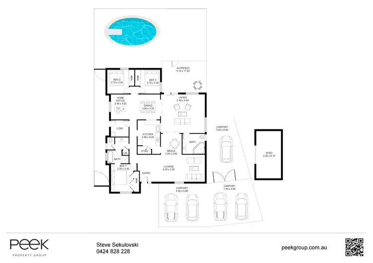 Floorplan of Homely house listing, 17 Haflinger Close, Emu Heights NSW 2750