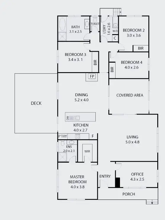 Floorplan of Homely house listing, 41 Macabees Road, Yetholme NSW 2795