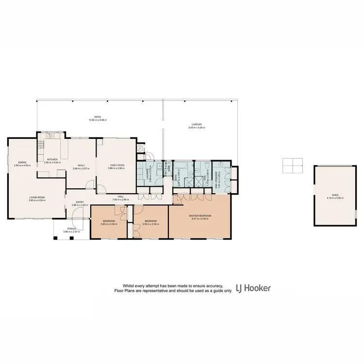 Floorplan of Homely house listing, 12 Tyrrell Court, Petrie QLD 4502