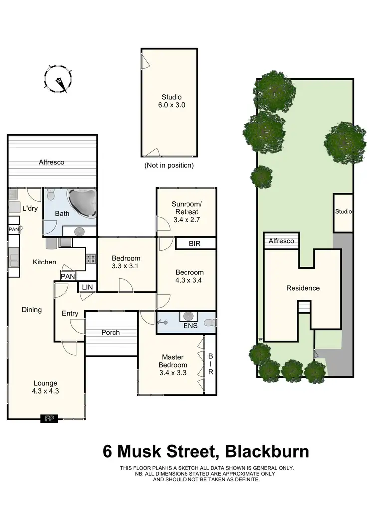 Floorplan of Homely house listing, 6 Musk Street, Blackburn VIC 3130