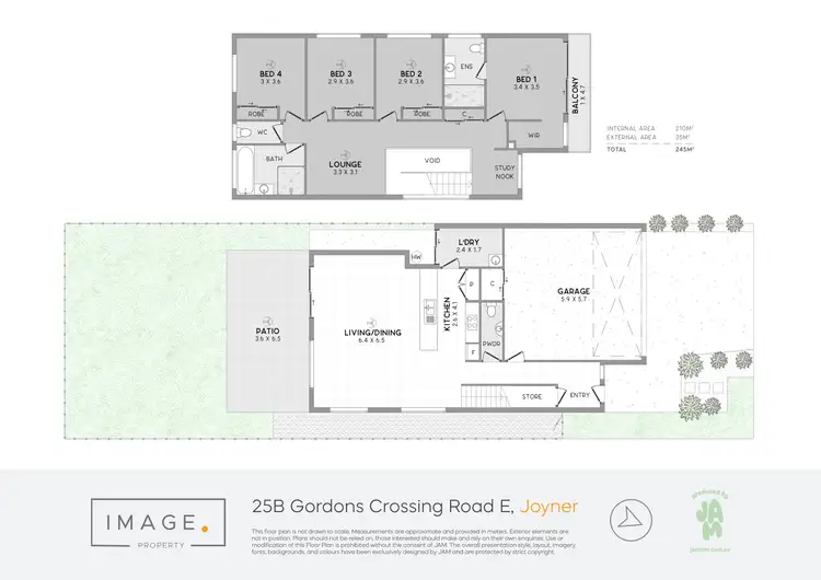 Floorplan of Homely house listing, 25B Gordons Crossing Road East, Joyner QLD 4500