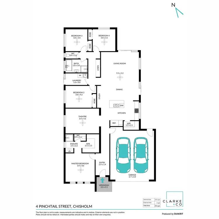 Floorplan of Homely house listing, 4 Pinchtail Street, Chisholm NSW 2322