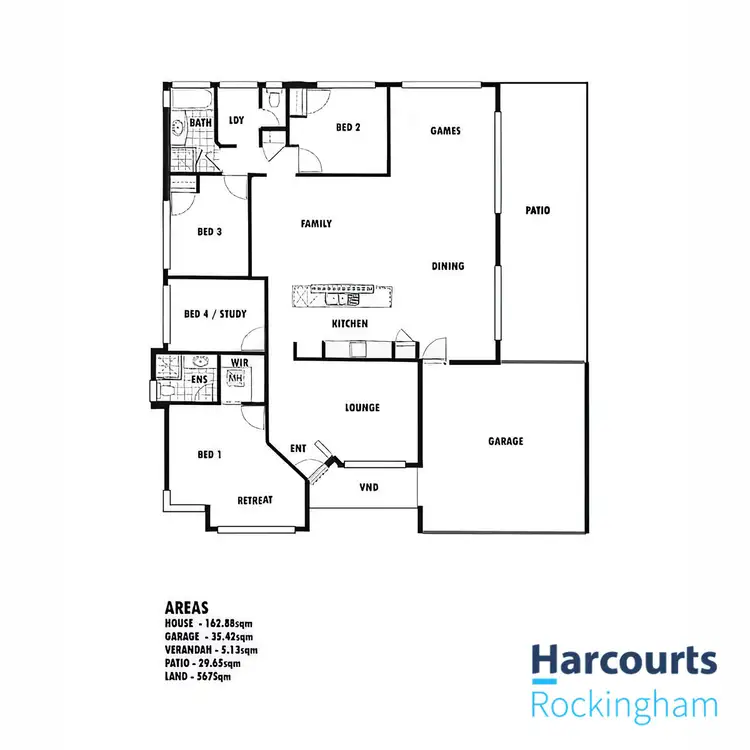 Floorplan of Homely house listing, 21 Stame Turn, Baldivis WA 6171