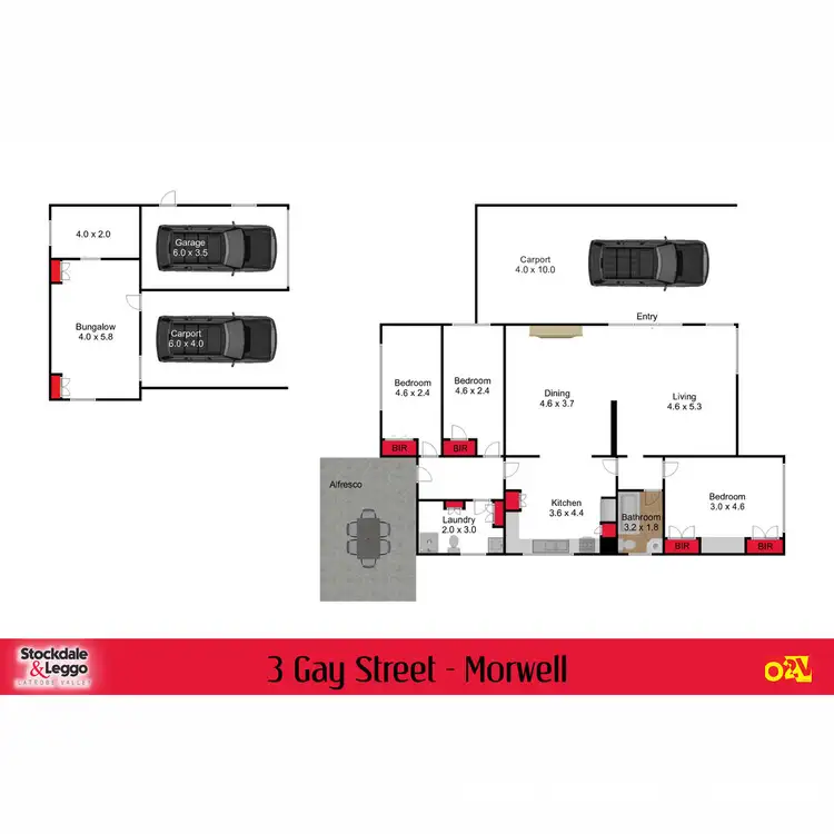 Floorplan of Homely house listing, 3 Gay Street, Morwell VIC 3840