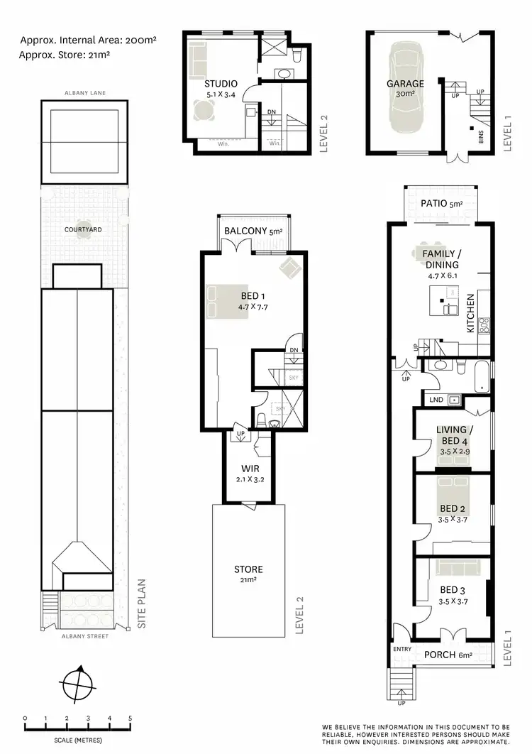Floorplan of Homely house listing, 88 Albany Road, Stanmore NSW 2048