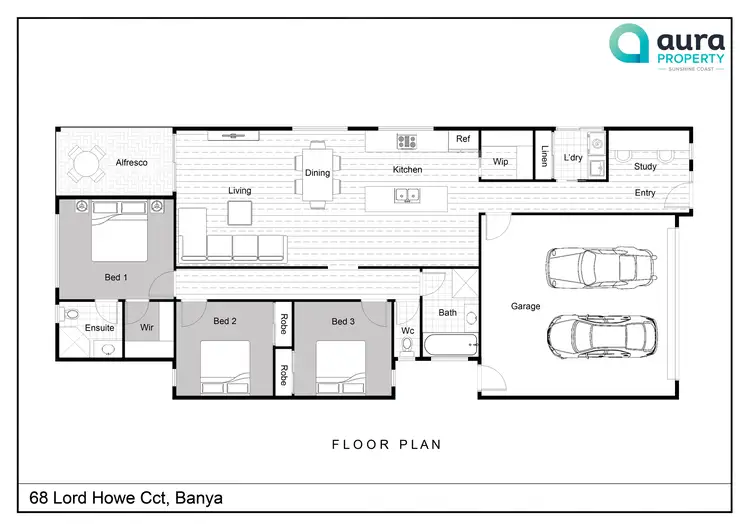 Floorplan of Homely house listing, 68 Lord Howe Circuit, Banya QLD 4551