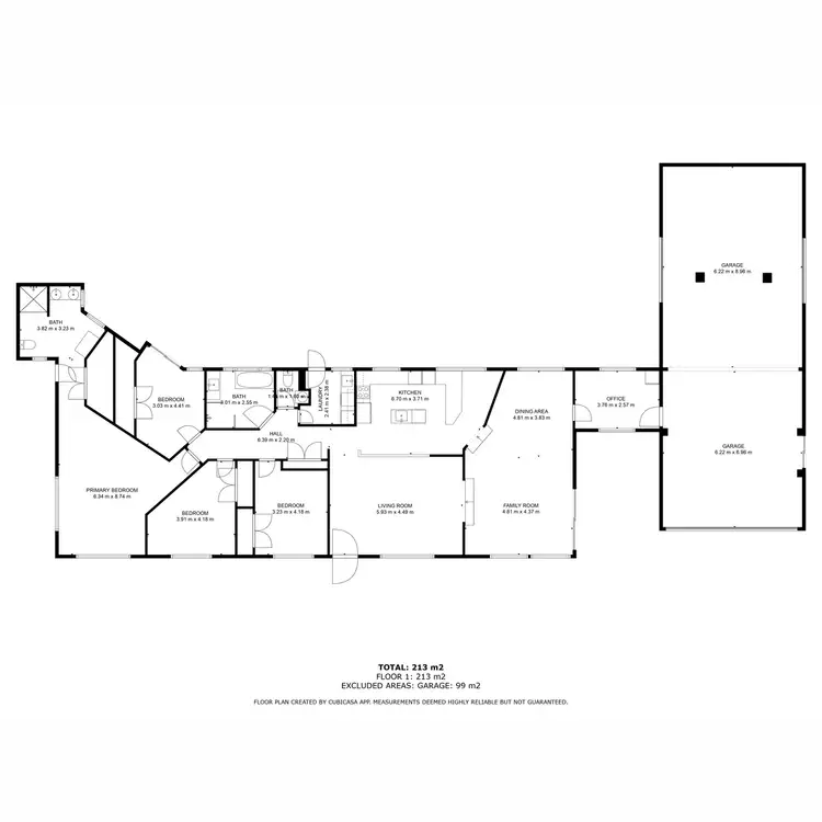 Floorplan of Homely house listing, 5 Deeds Court, Dundowran Beach QLD 4655