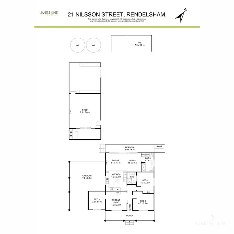 Floorplan of Homely house listing, 21 Nilsson Street, Rendelsham SA 5280