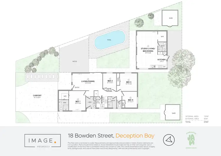 Floorplan of Homely house listing, 18 Bowden Street, Deception Bay QLD 4508