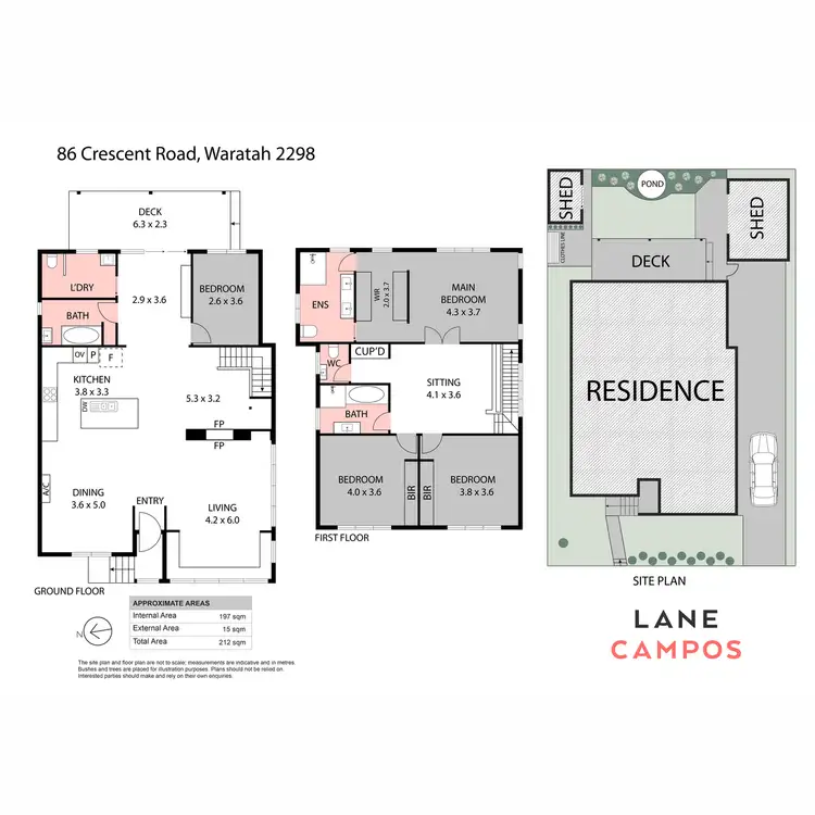 Floorplan of Homely house listing, 86 Crescent Road, Waratah NSW 2298