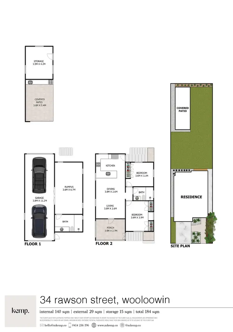 Floorplan of Homely house listing, 34 Rawson Street, Wooloowin QLD 4030