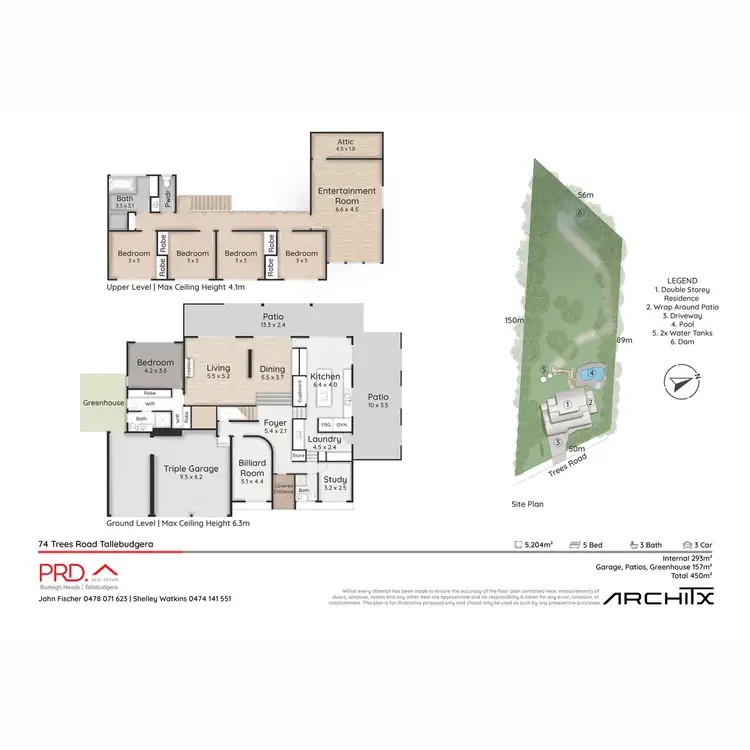 Floorplan of Homely rural property listing, 74 Trees Road, Tallebudgera QLD 4228