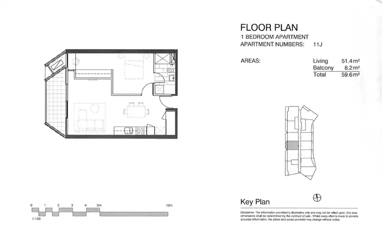 Floorplan of Homely apartment listing, 1110/39 Kingsway, Glen Waverley VIC 3150