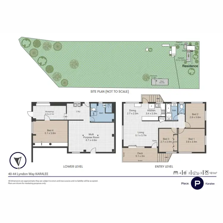 Floorplan of Homely house listing, 40-44 Lyndon Way, Karalee QLD 4306