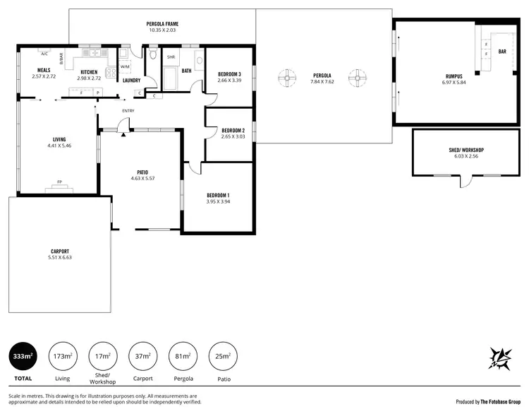Floorplan of Homely house listing, 1/9 Taylor Street, Reynella SA 5161