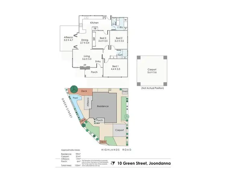 Floorplan of Homely house listing, 10 Green Street, Joondanna WA 6060