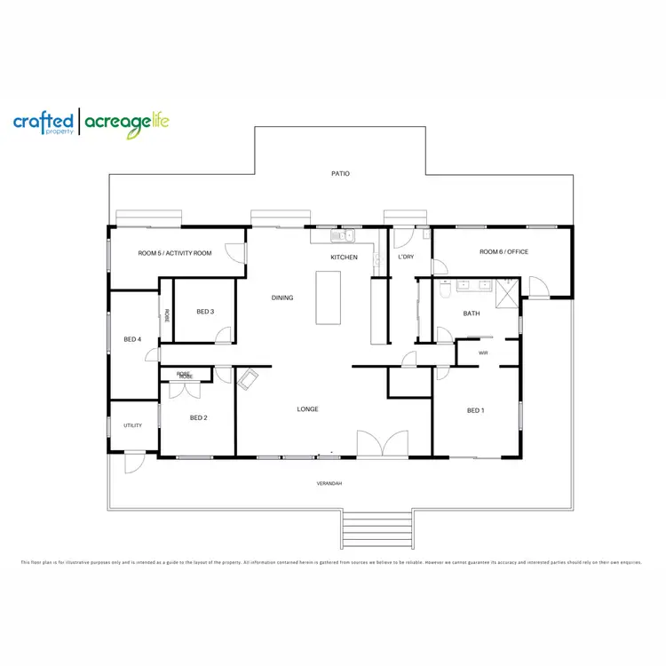 Floorplan of Homely rural property listing, 50 Pendennis Road, Tamborine QLD 4270