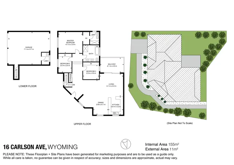 Floorplan of Homely house listing, 16 Carlson Avenue, Wyoming NSW 2250