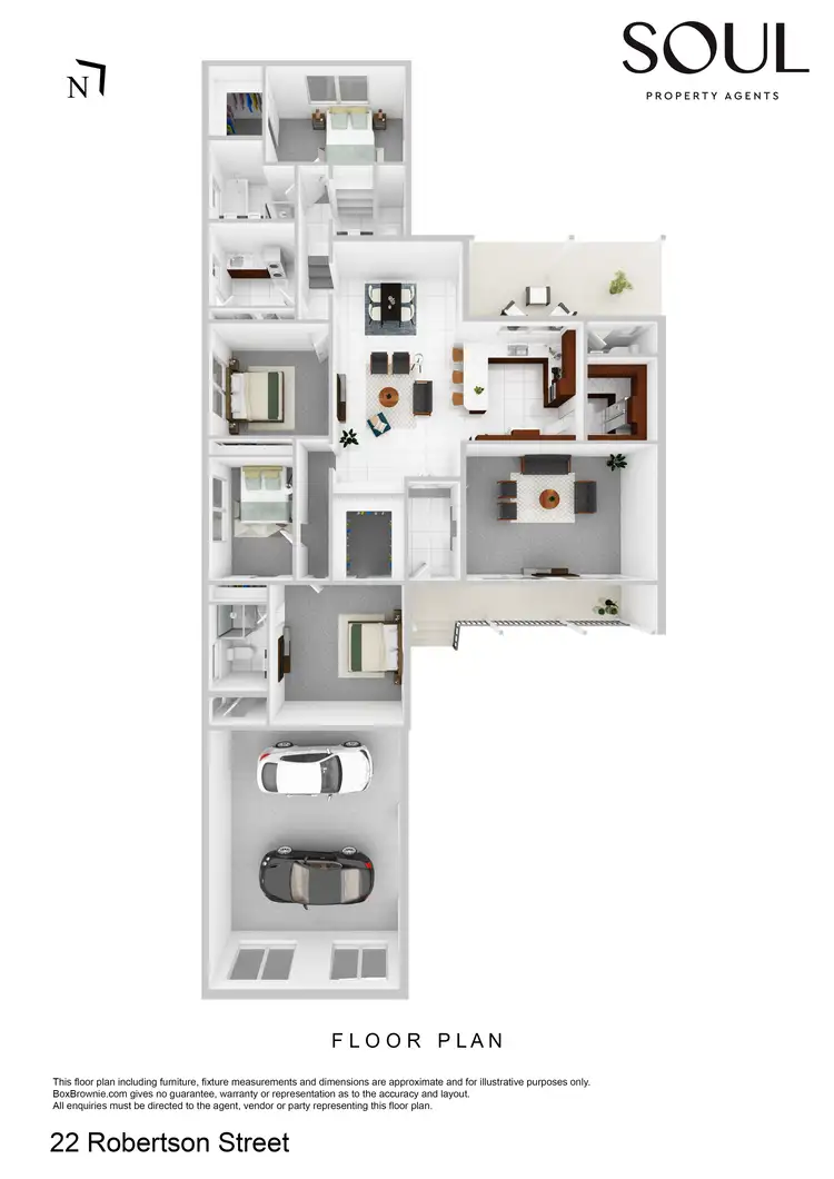 Floorplan of Homely house listing, 22 Robertson Street, Griffith NSW 2680
