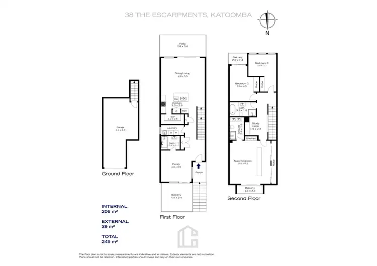 Floorplan of Homely other listing, 38 The Escarpments, Katoomba NSW 2780