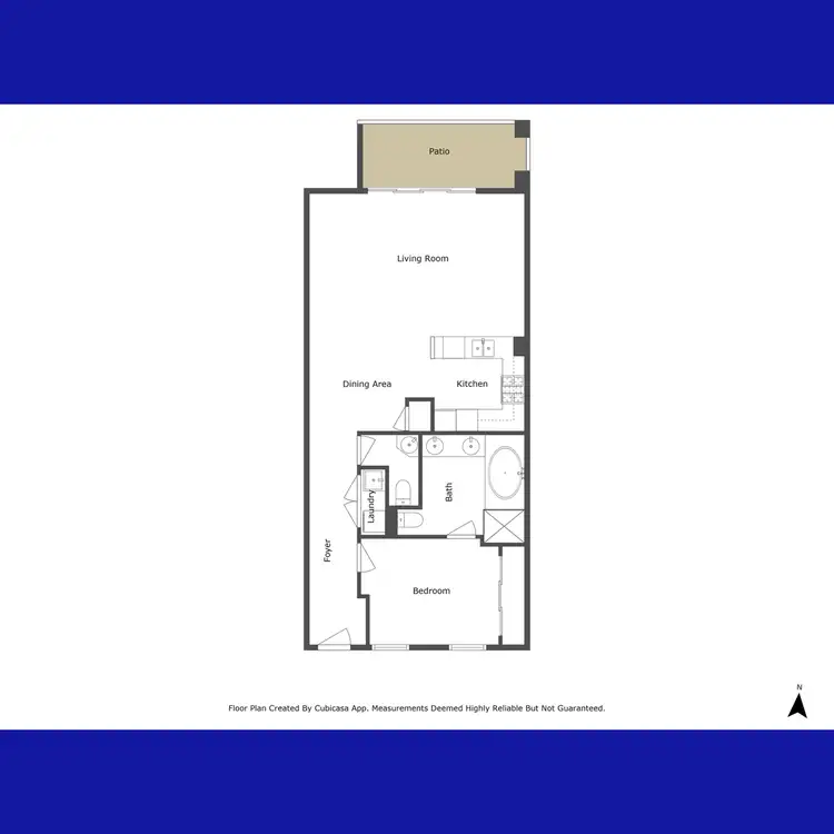 Floorplan of Homely apartment listing, 1/1 Preston Street, Como WA 6152