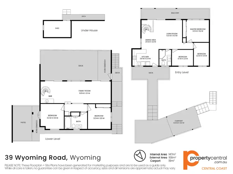 Floorplan of Homely house listing, 39 Wyoming Road, Wyoming NSW 2250