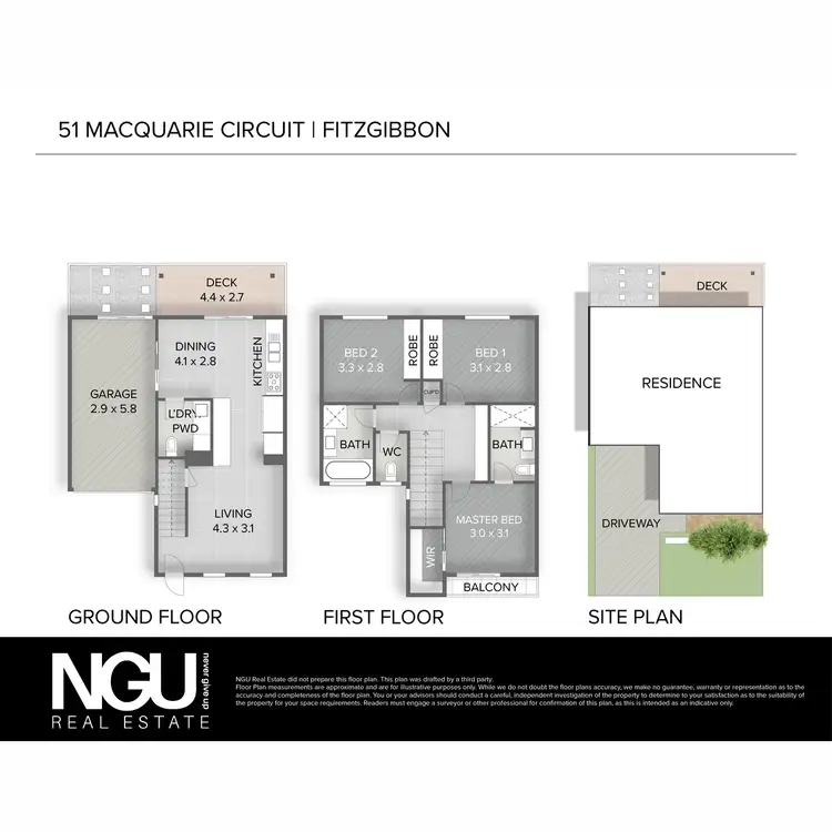 Floorplan of Homely house listing, 51 Macquarie Circuit, Fitzgibbon QLD 4018