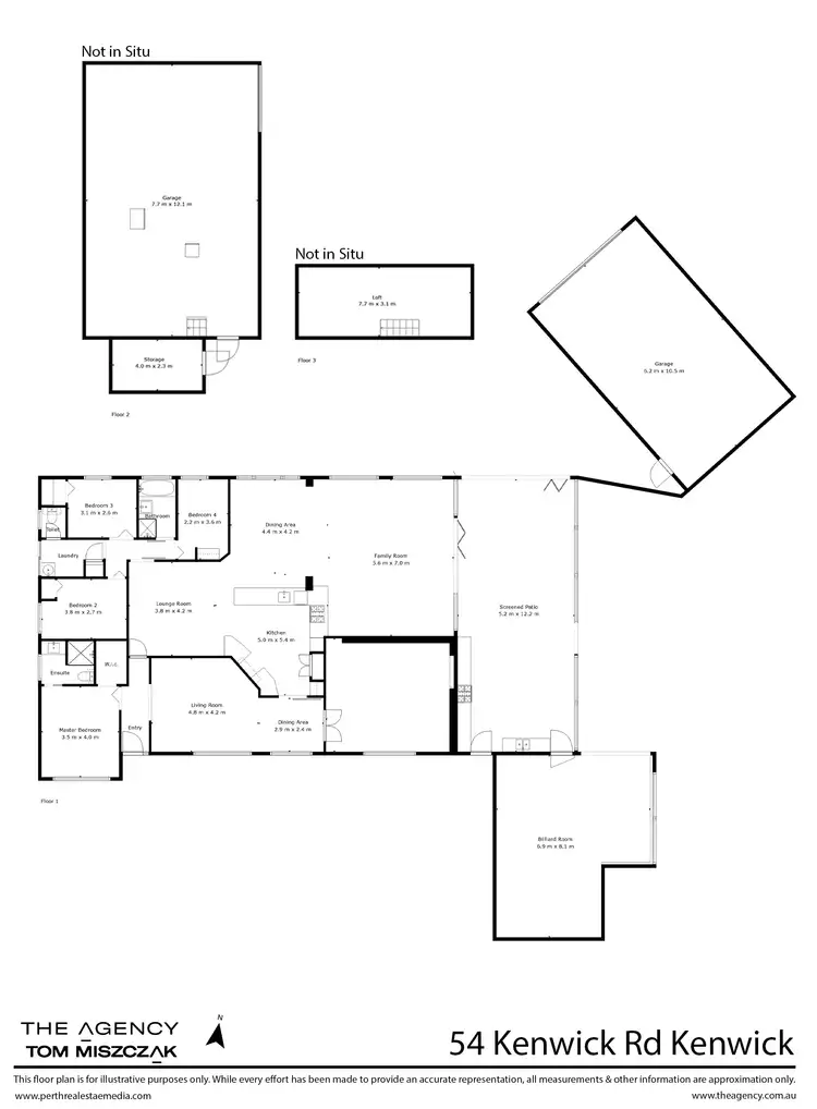 Floorplan of Homely house listing, 54 Kenwick Road, Kenwick WA 6107